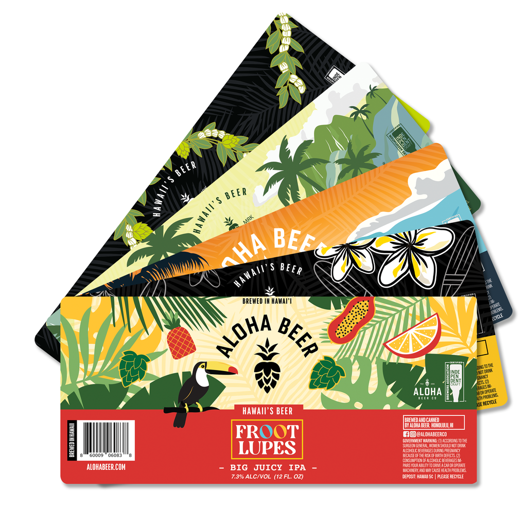 Alloha Label Products – Aloha Beer