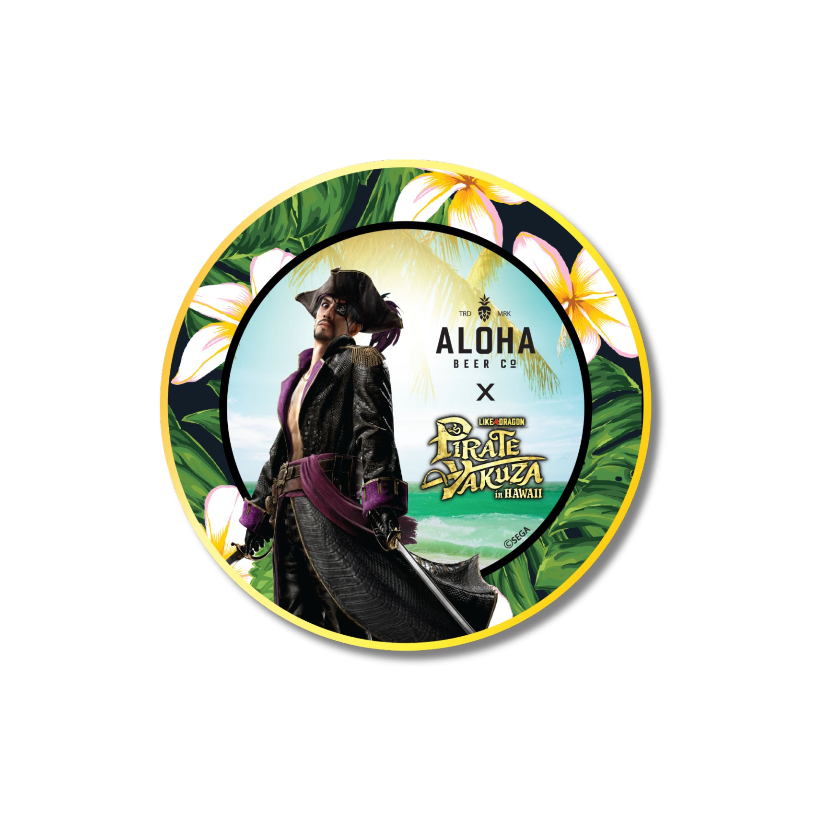 TAN proxima プロキシマ made itta cdトレカ スマホリング AlohaBeerxLikeaDragon_PirateYa