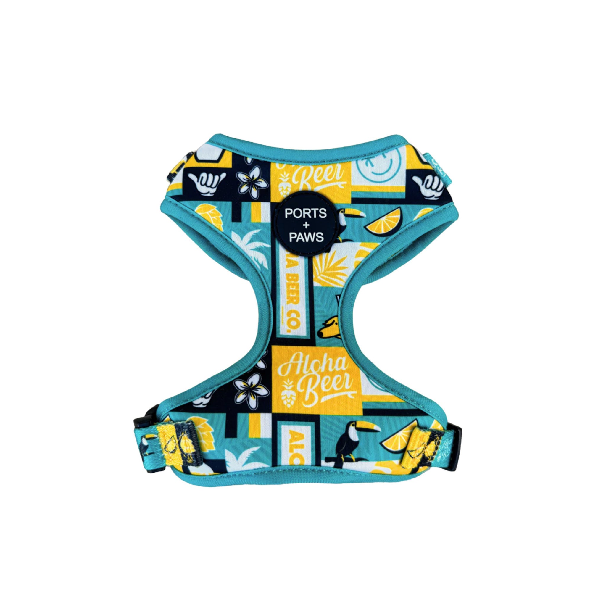 Aloha Beer Adjustable Dog Harness