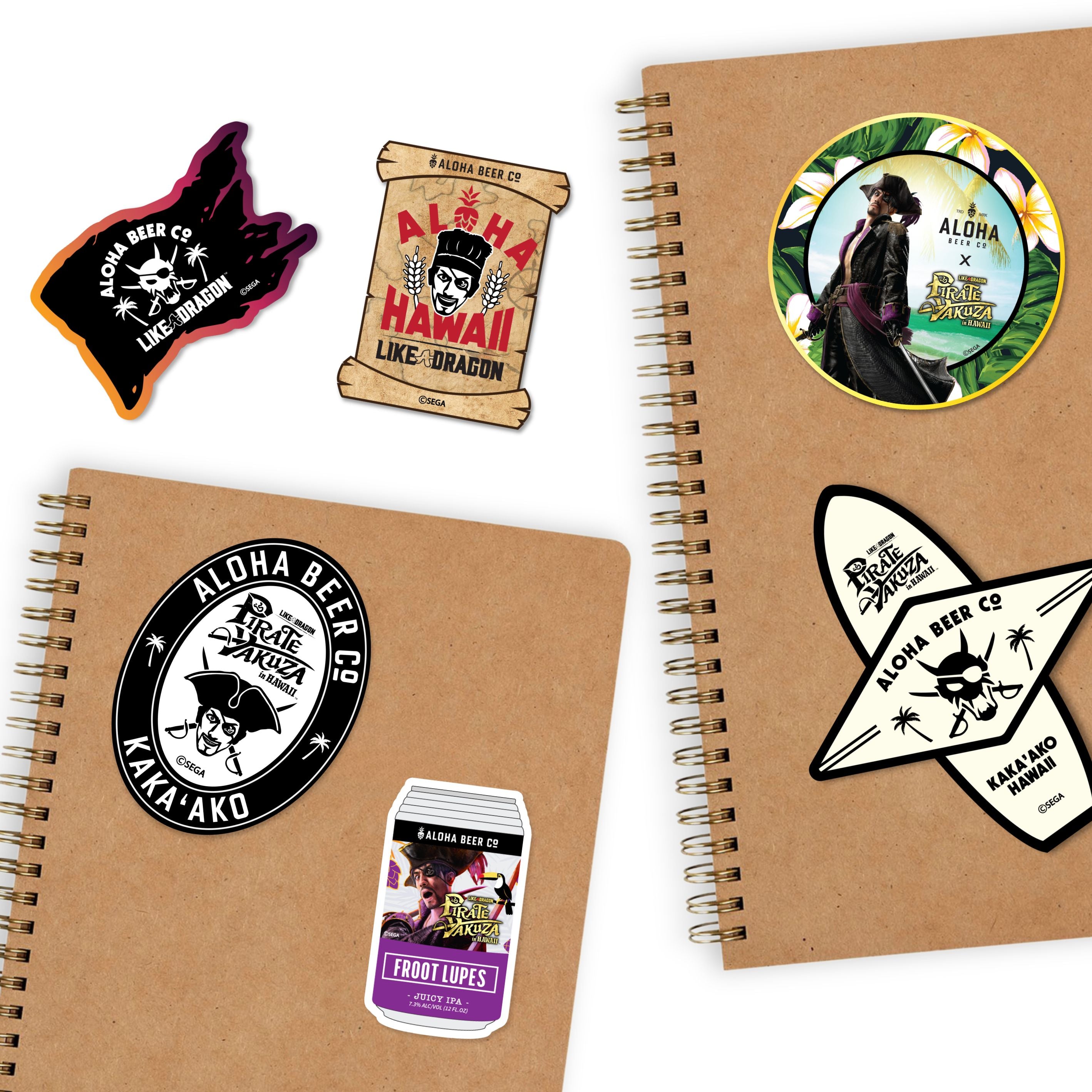 Aloha Beer x Like a Dragon: Pirate Yakuza in Hawaii - Pirate Bundle Se