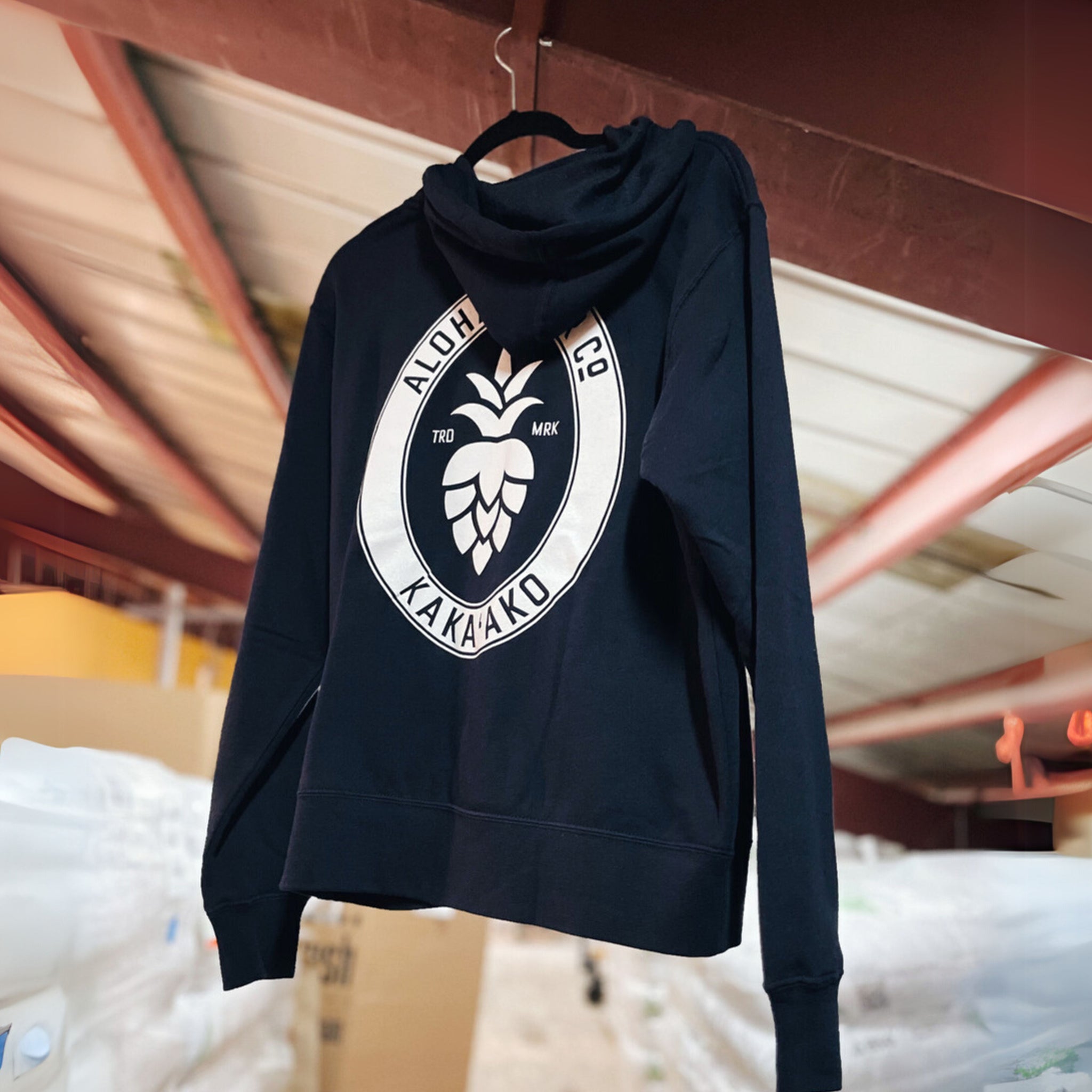 Aloha Beer Zip Hoodie