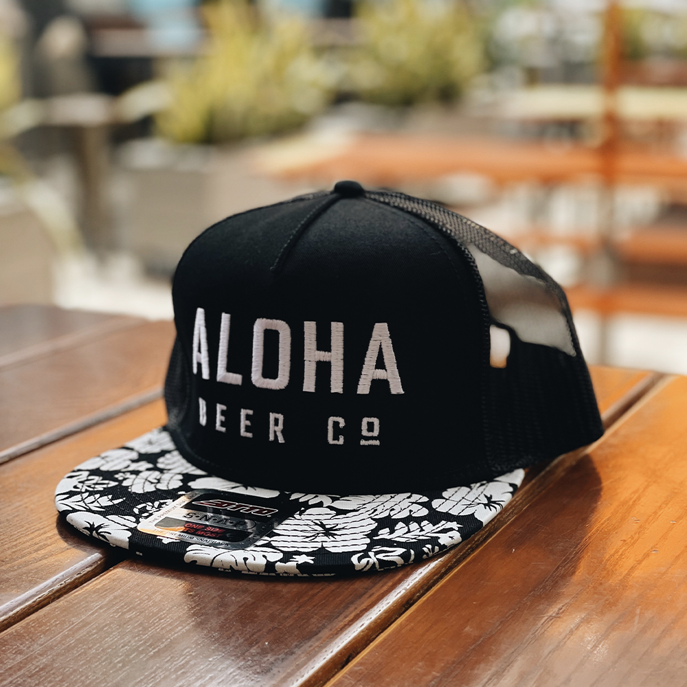 Floral trucker hat sales