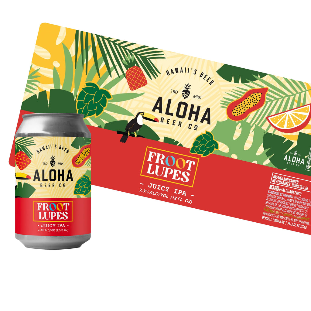 Alloha Label Aloha Beer Original Beer Labels