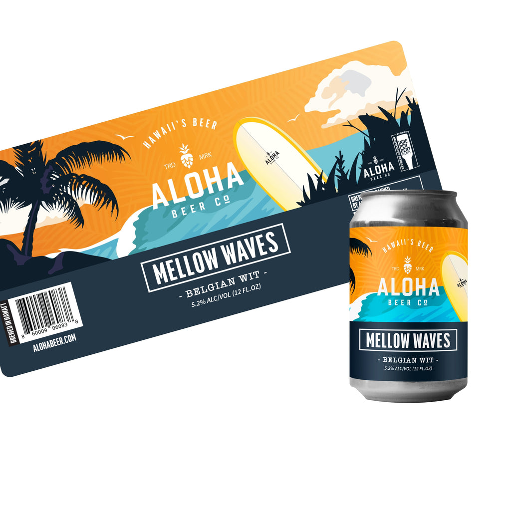 Alloha Label Aloha Beer Original Beer Labels
