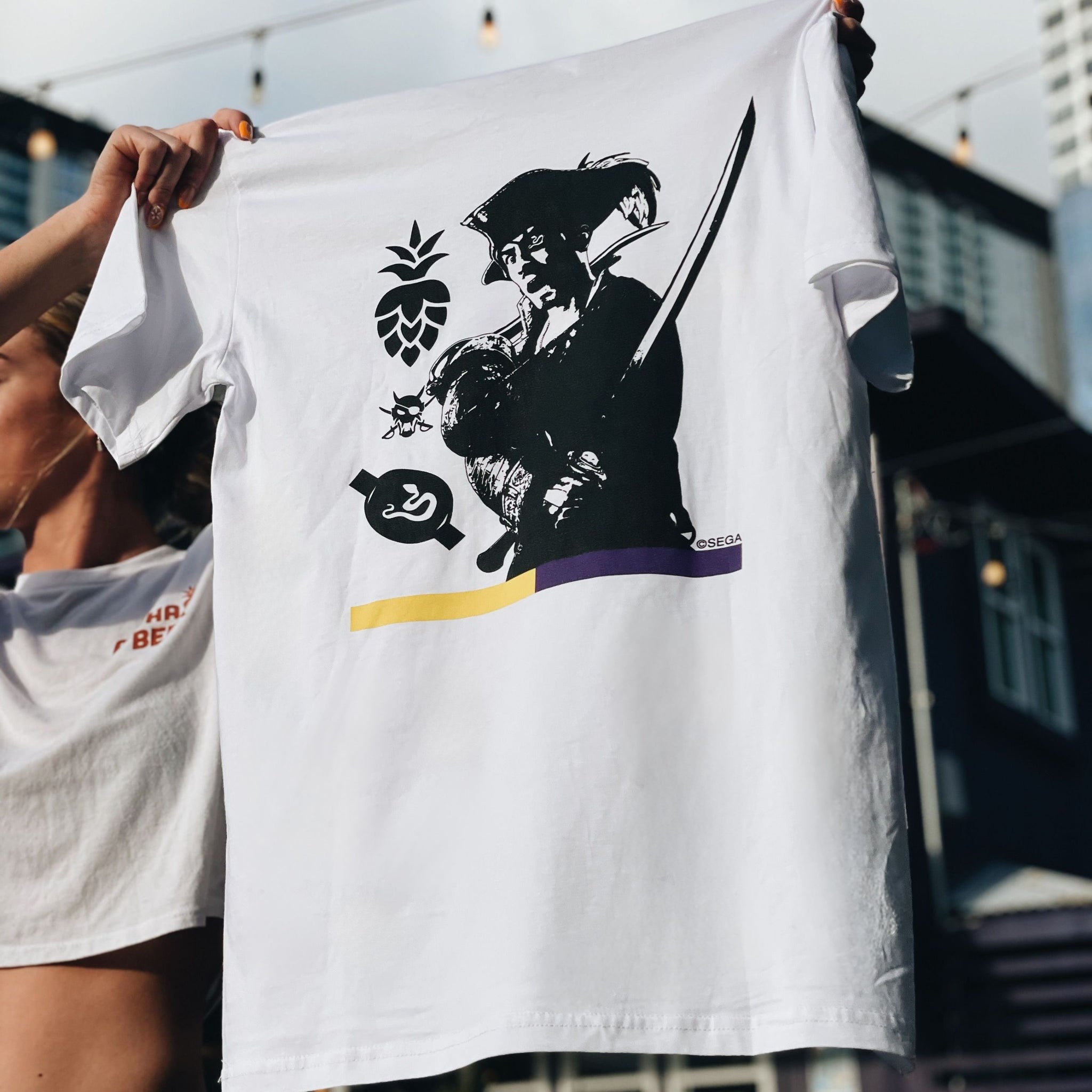 Aloha Beer x Like a Dragon: Pirate Yakuza in Hawaii - In-Game Tee