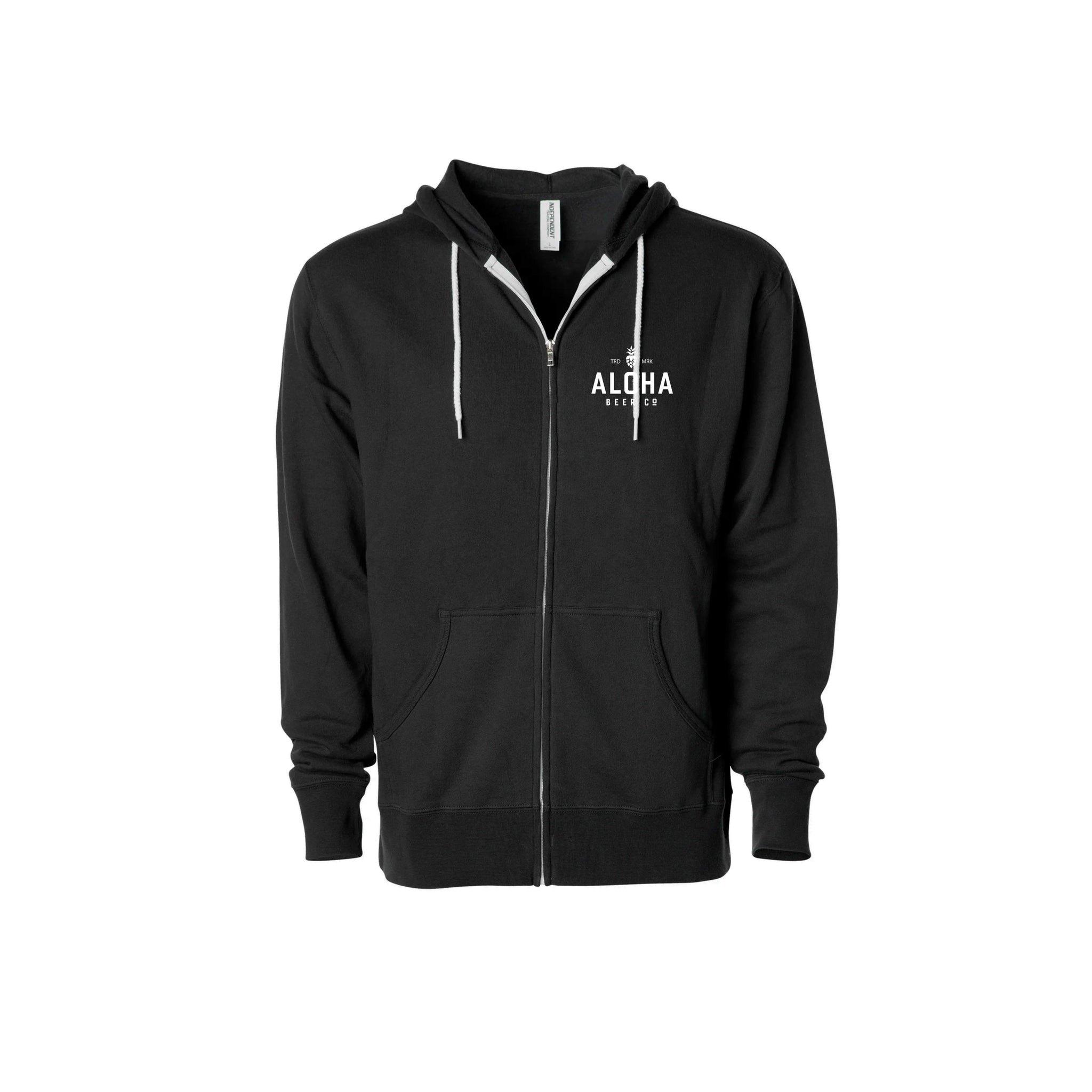 Aloha Beer Zip Hoodie