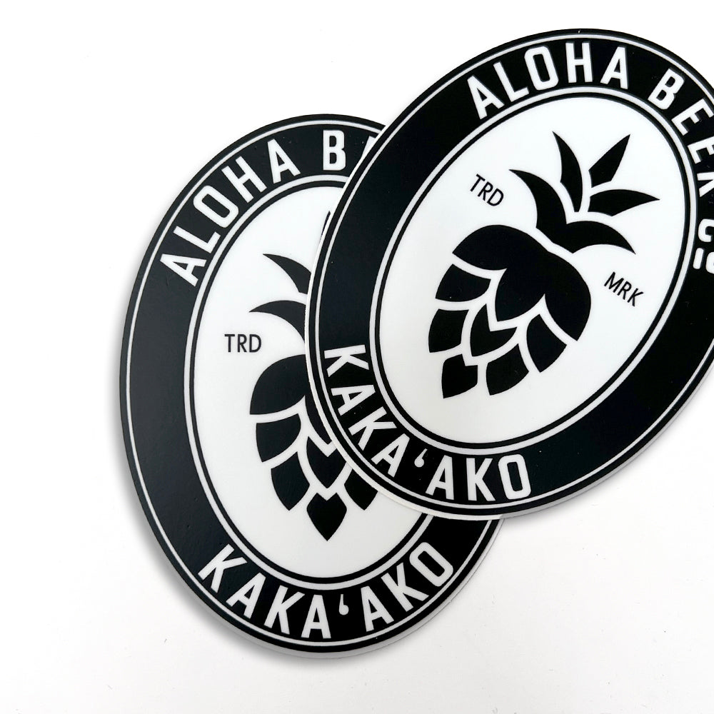 Kaka'ako Sign Sticker – Aloha Beer